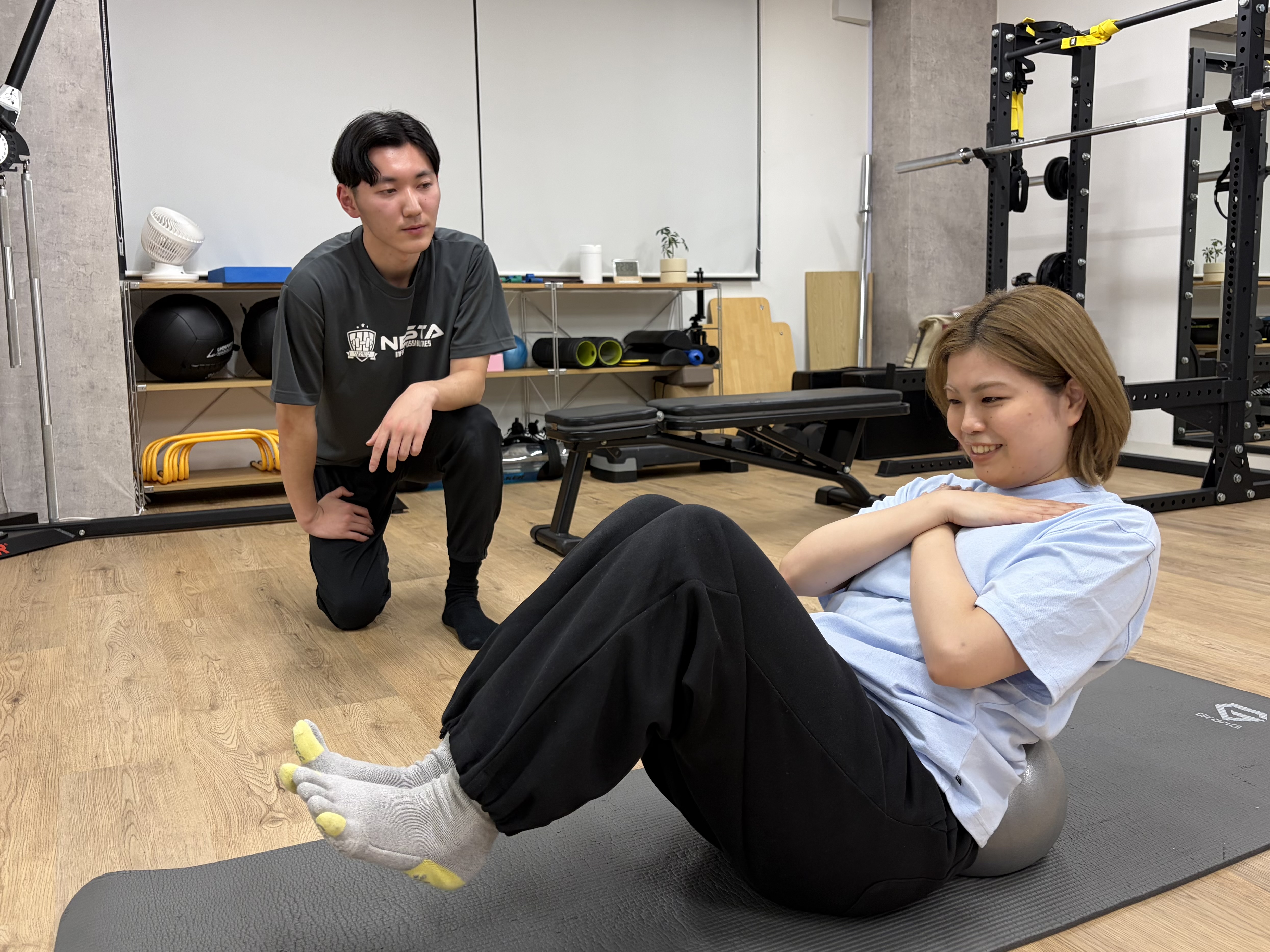 トレーニング指導の様子