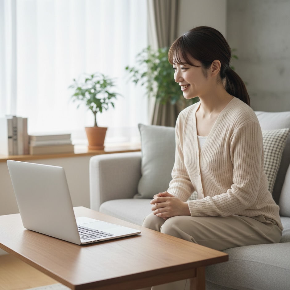 地方在住・40代男性のオンライン指導
