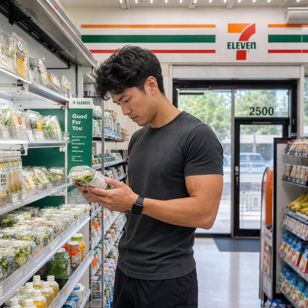 ダイエット中でもセブンイレブンで賢く食事は選べる