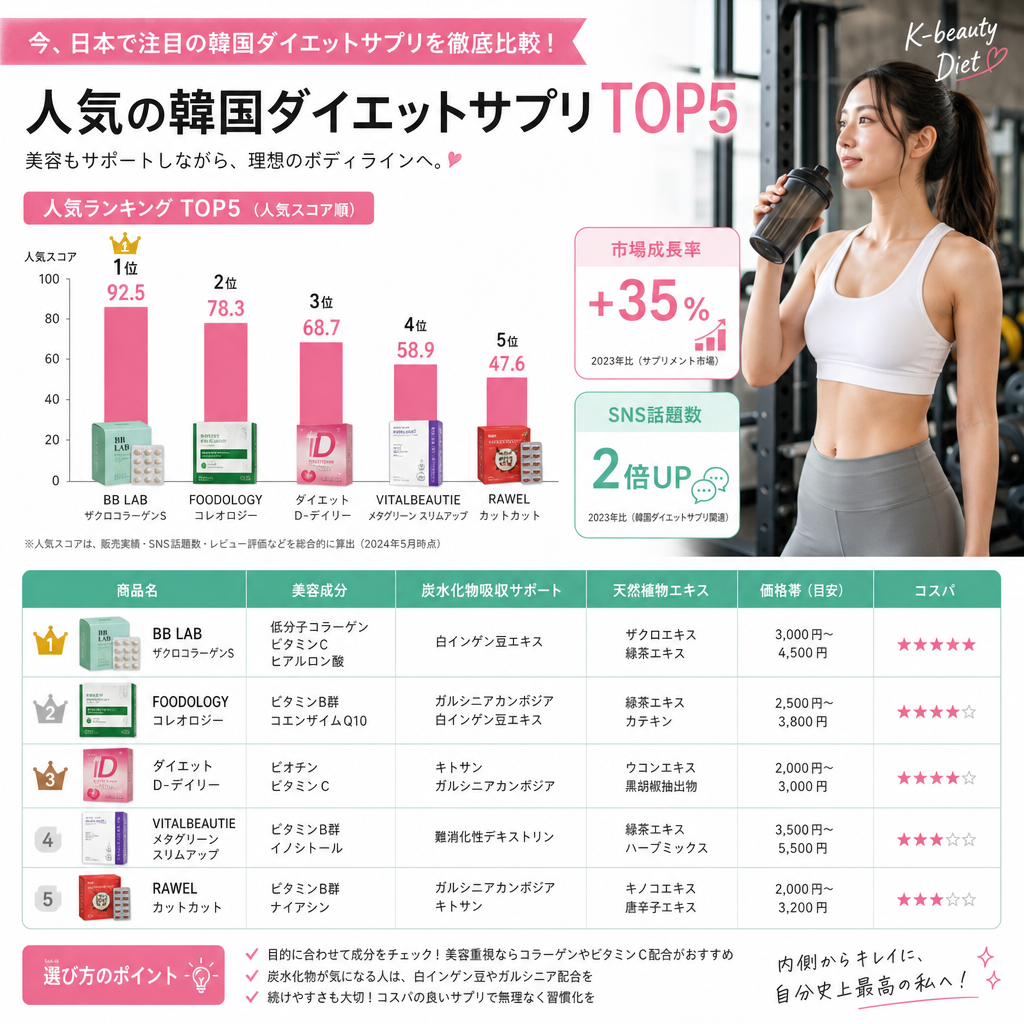 韓国ダイエットサプリの購入方法と注意点