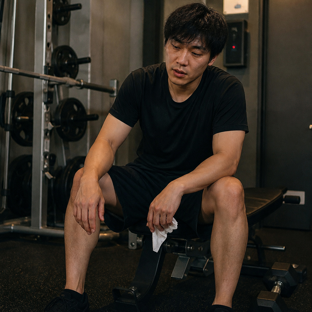 筋トレ中に風邪をひいた…休むべき？続けるべき？