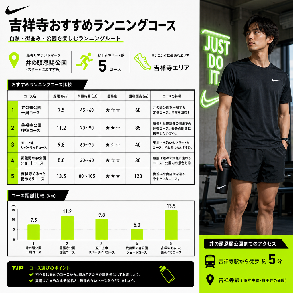 吉祥寺周辺おすすめランニングコース