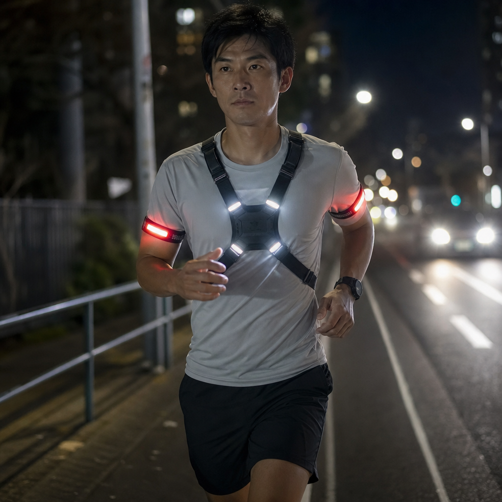 ランニングライトとは？夜間走行に欠かせない安全ギア