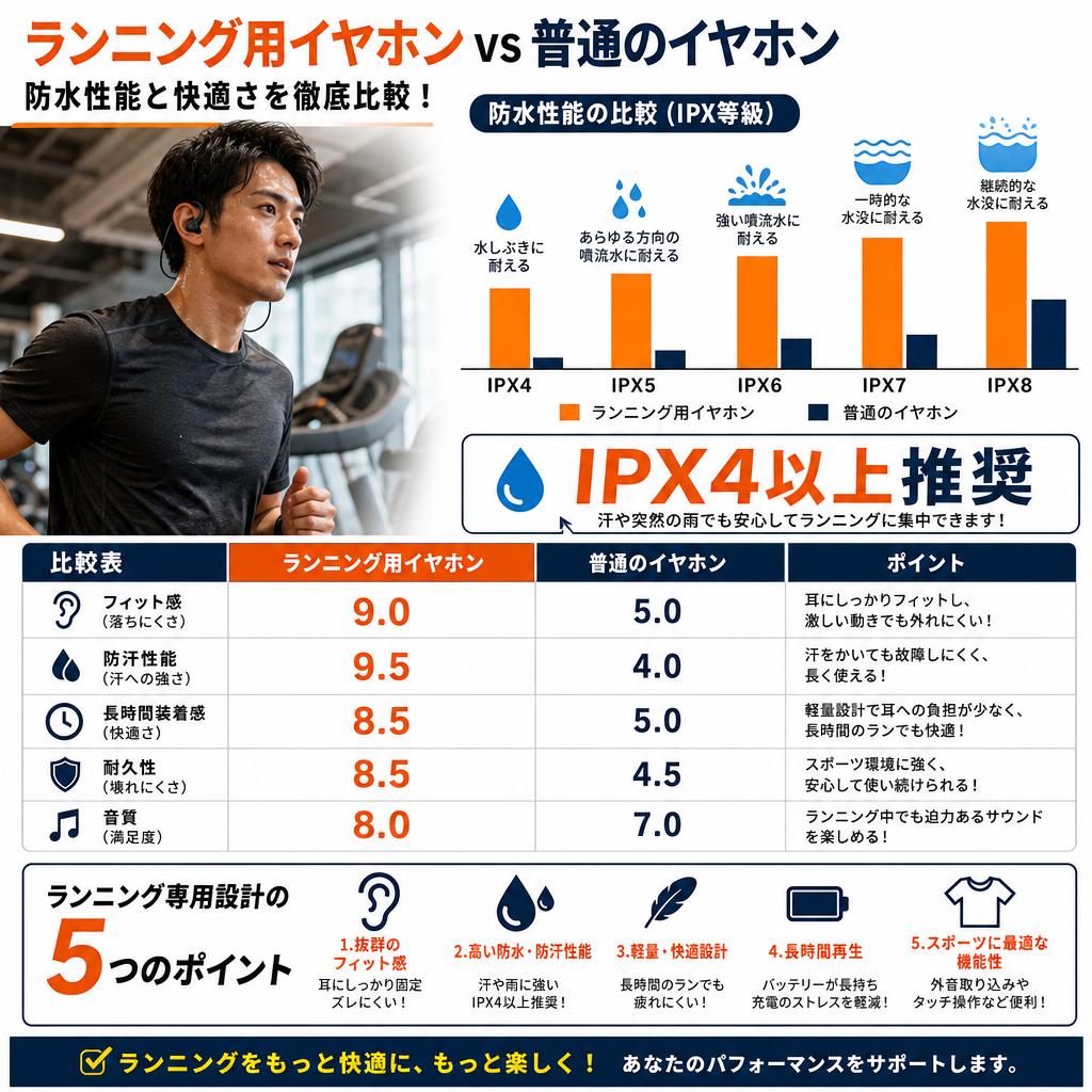 Q. ランニング中にイヤホンを使うのは危険ではない？