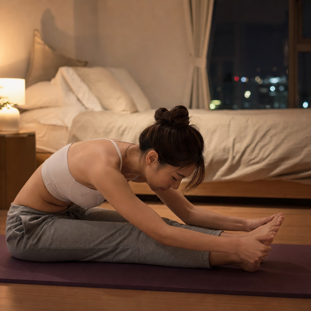 寝る前ストレッチが痩せる理由とは？