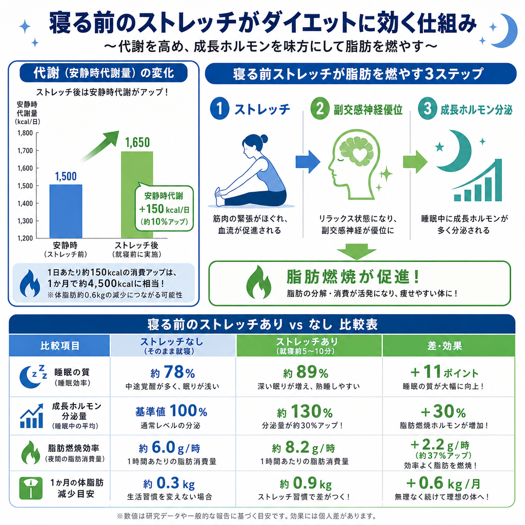 寝る前ストレッチに関するよくある疑問