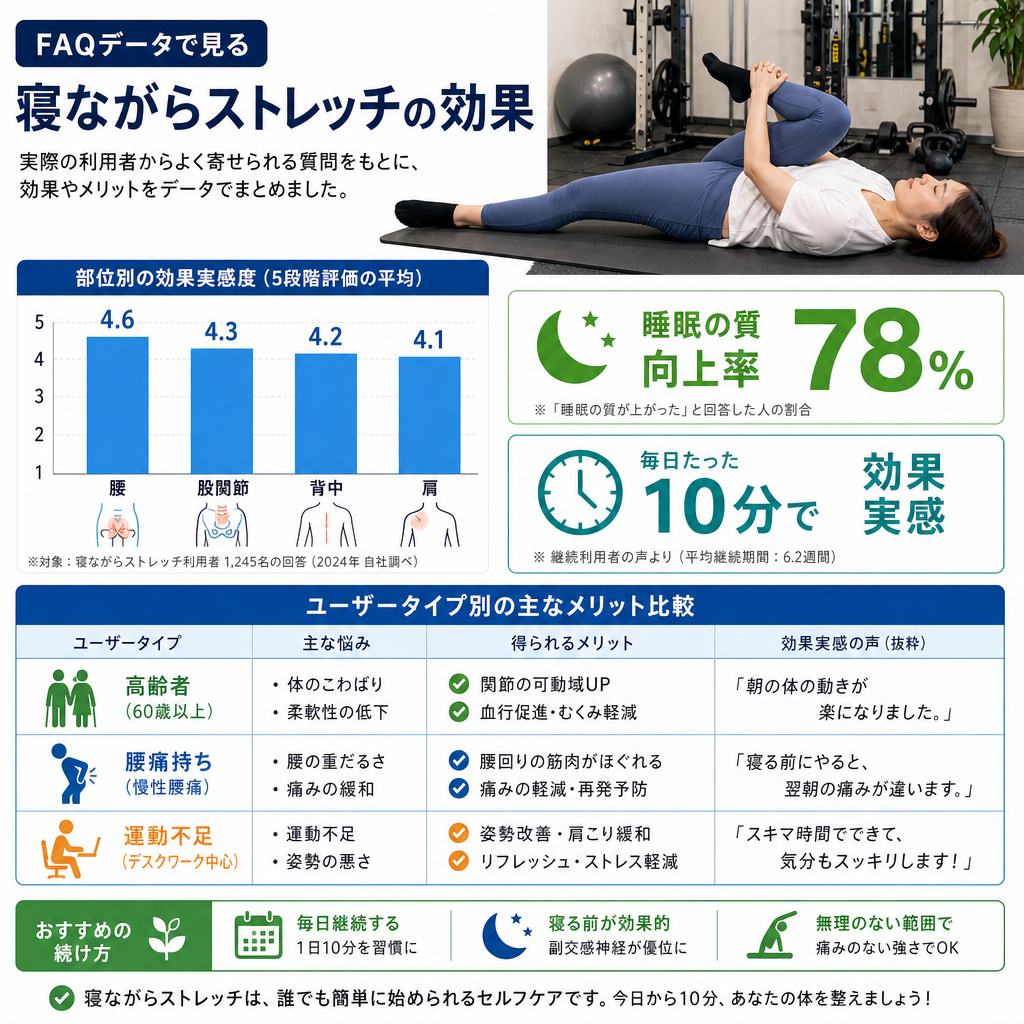 寝ながらストレッチでよくある質問